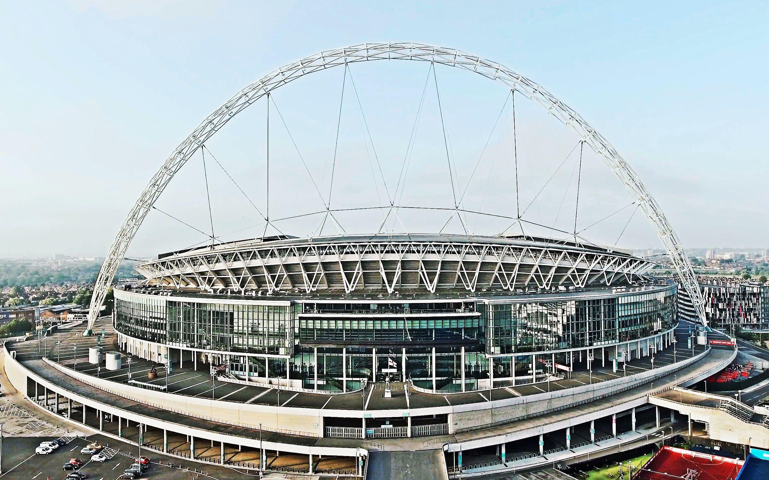 2560x1600 Download wallpaper Wembley Stadium, London, England, exterior