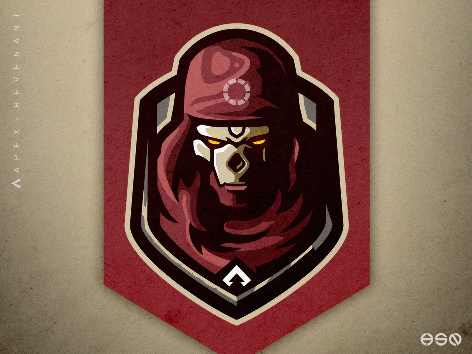 1600x1200 Apex Legends Revenant's Badge Logo Design by HSSN DSGN on Dribbble