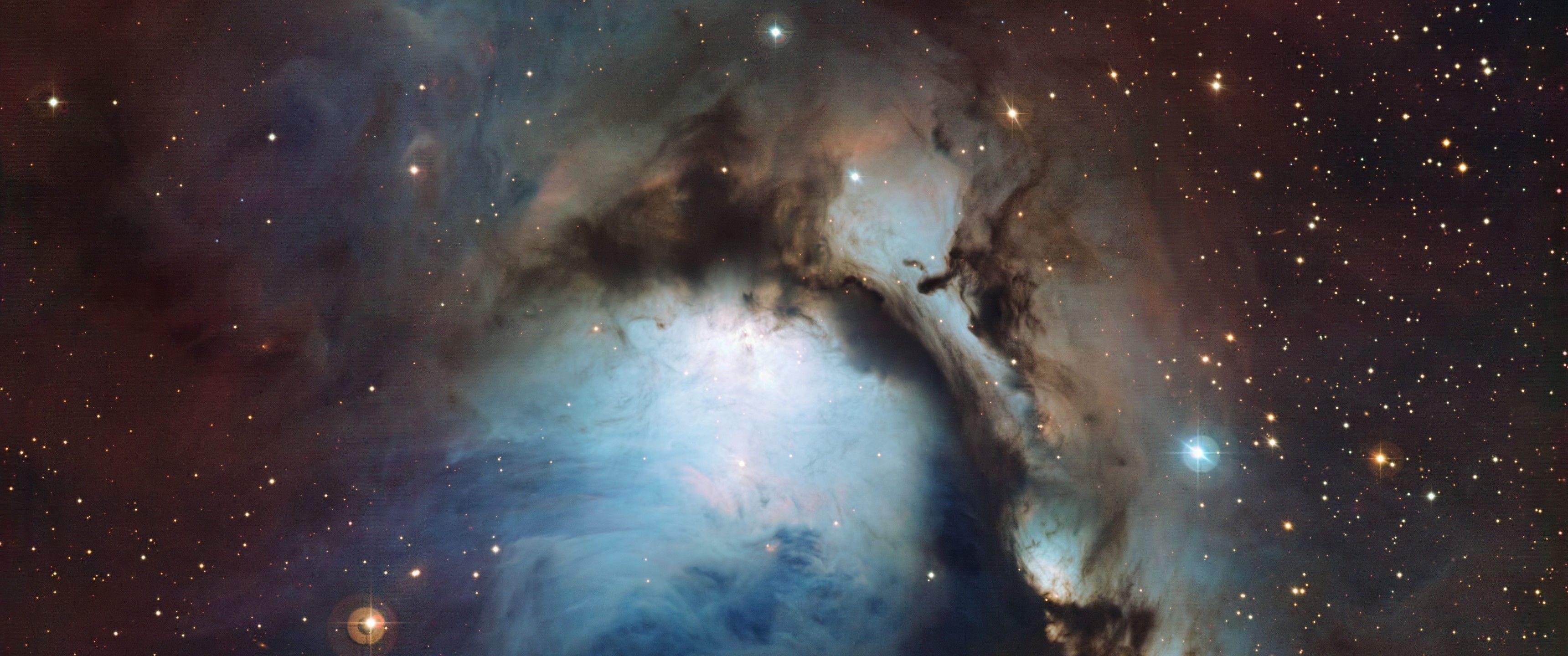 3440x1440 Download 3440x1440 Nebula, Stars, Galaxy, Orion Wallpaper