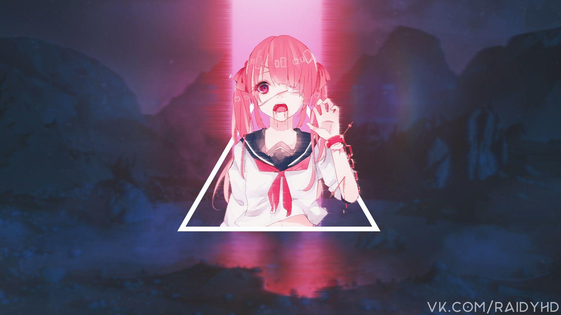 Wallpaper ID: 100285 / glitch art, anime girls, picture-in-picture, piture  in picture, loli free download
