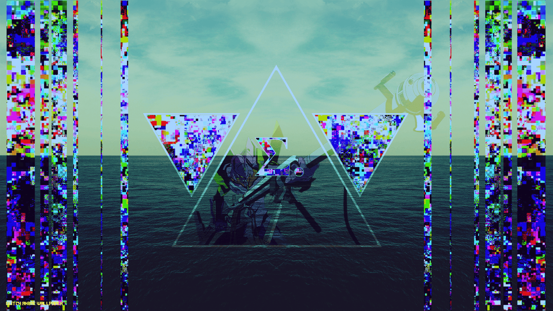 1862x1047 Glitch Wallpaper