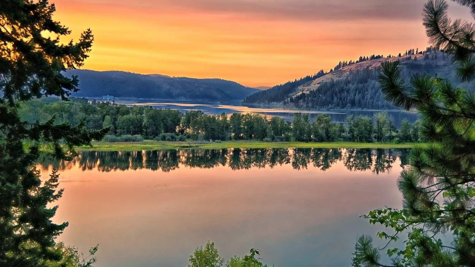 1600x900 Full HD, Mountain, Landscape, Lake, Nature Wallpaper View, Beauty