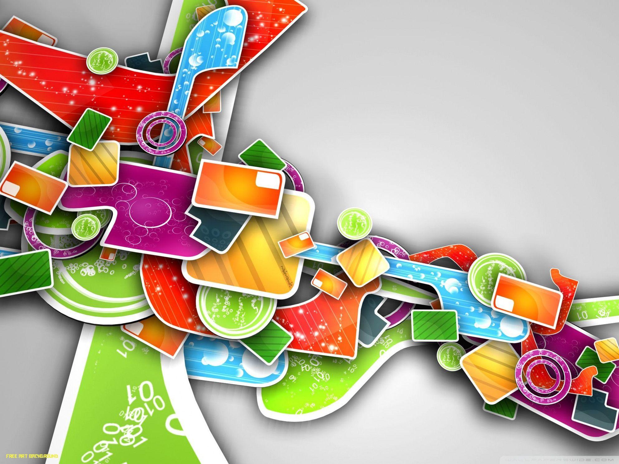 1986x1489 Colorful Abstract Art Wallpaper