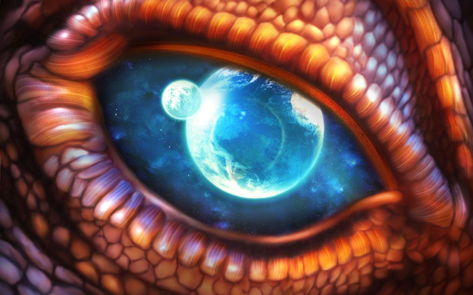 1920x1200 Dragon Eye Wallpaper
