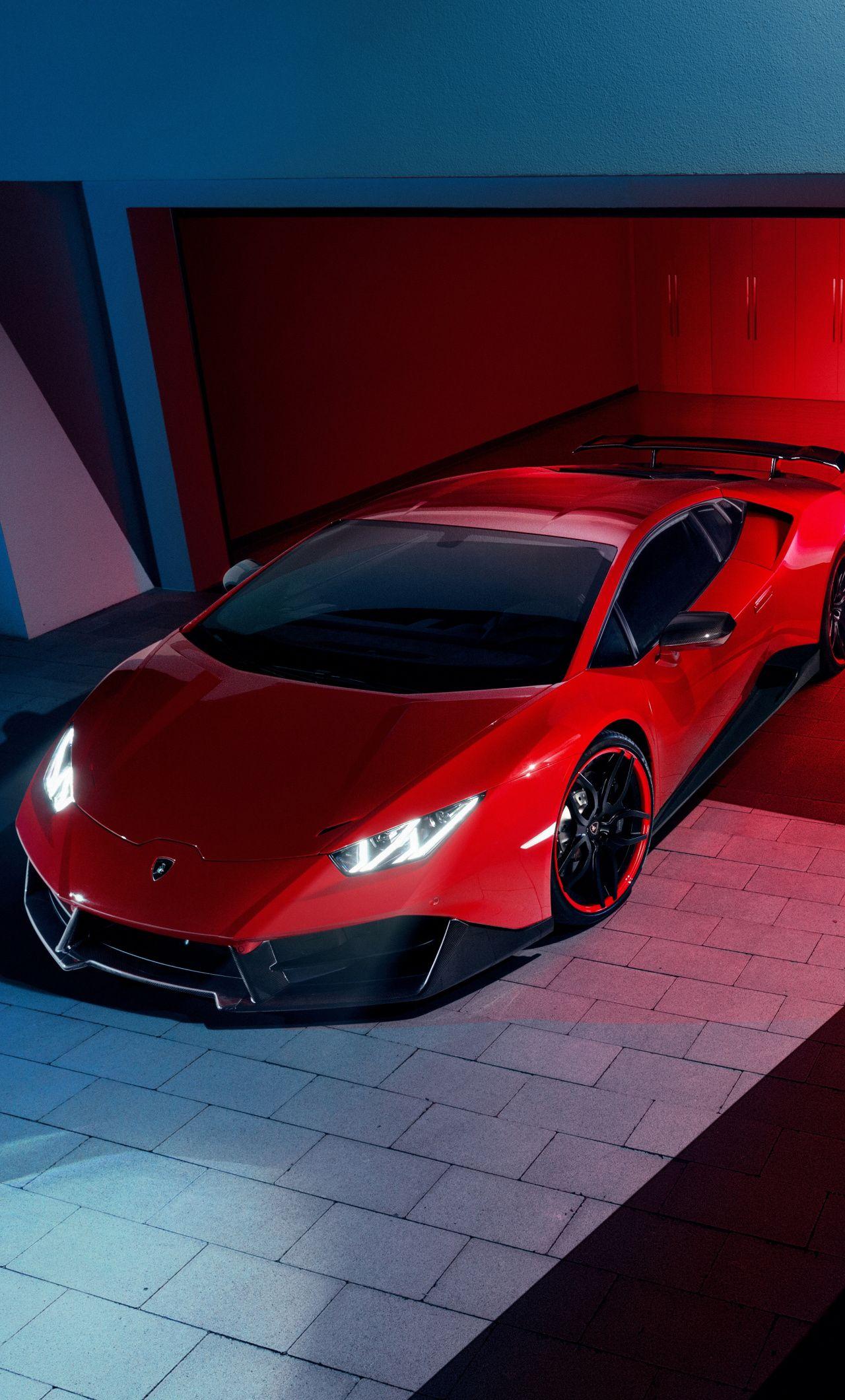 1280x2120 Download 2018 Lamborghini Huracan RWD, by Novitec Torado, front