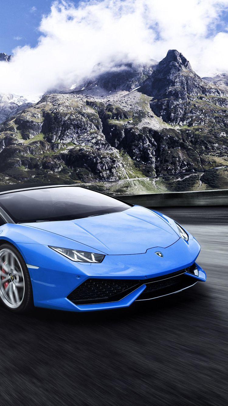 750x1334 Blue Lamborghini Huracan 5k iPhone iPhone 6S, iPhone 7
