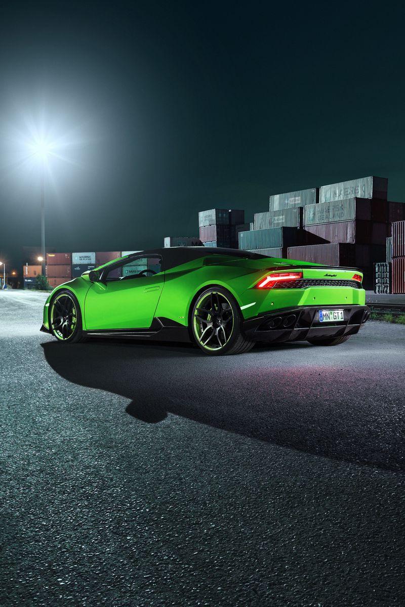 800x1200 Download wallpaper 800x1200 lamborghini, huracan, spyder, side