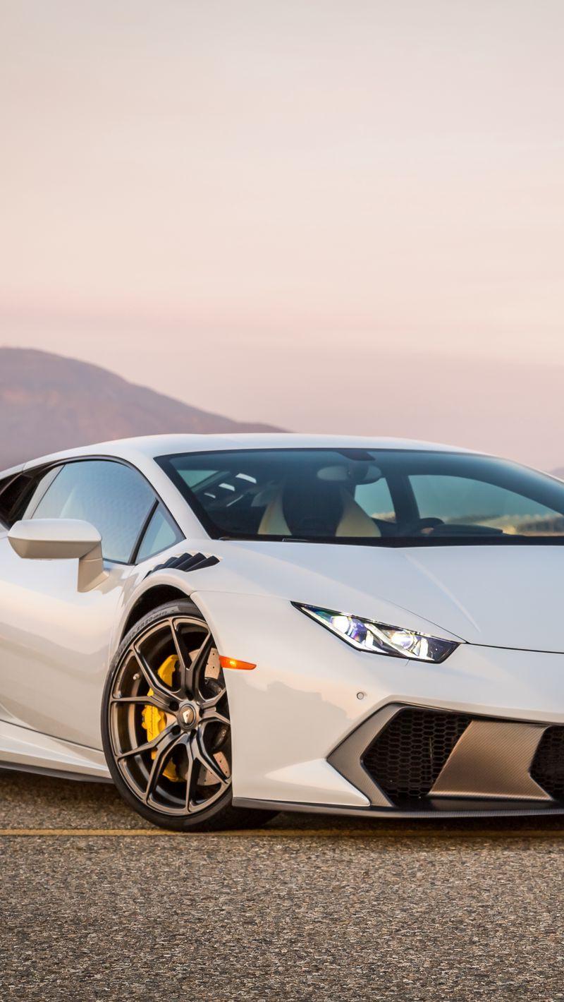 800x1420 Download wallpaper 800x1420 lamborghini, huracan, side view iphone