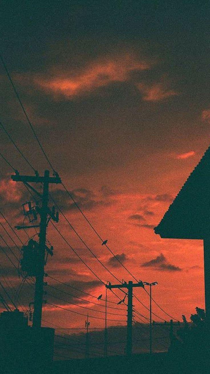 736x1308 AESTHETIC / RED. Sky aesthetic, Aesthetic wallpaper, Aesthetic