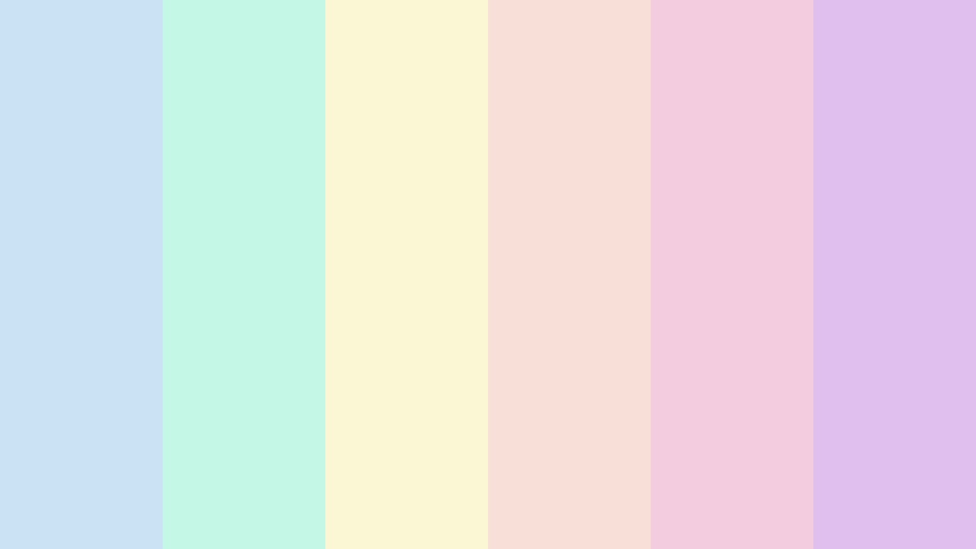 1920x1080 Aesthetic Pastel Gradient Color Scheme Light