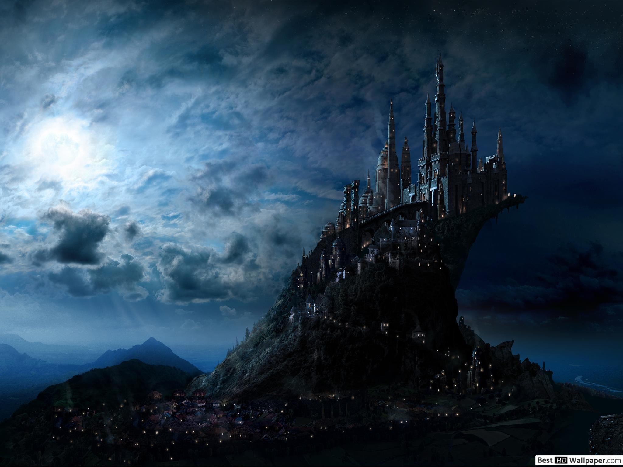 2048x1536 Hogwarts castle HD wallpaper download