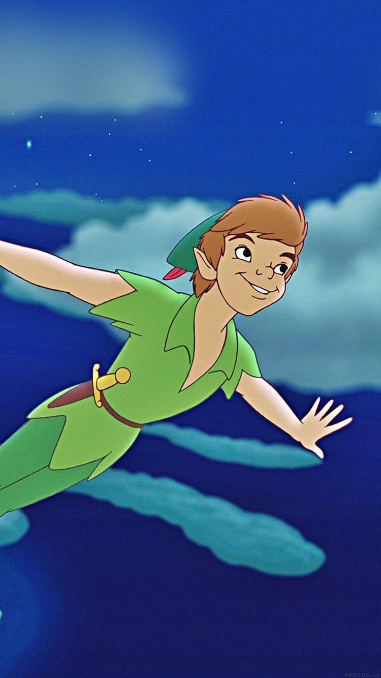 750x1334 Peter Pan Wallpaper Magical Disney Wallpaper For Your Phone