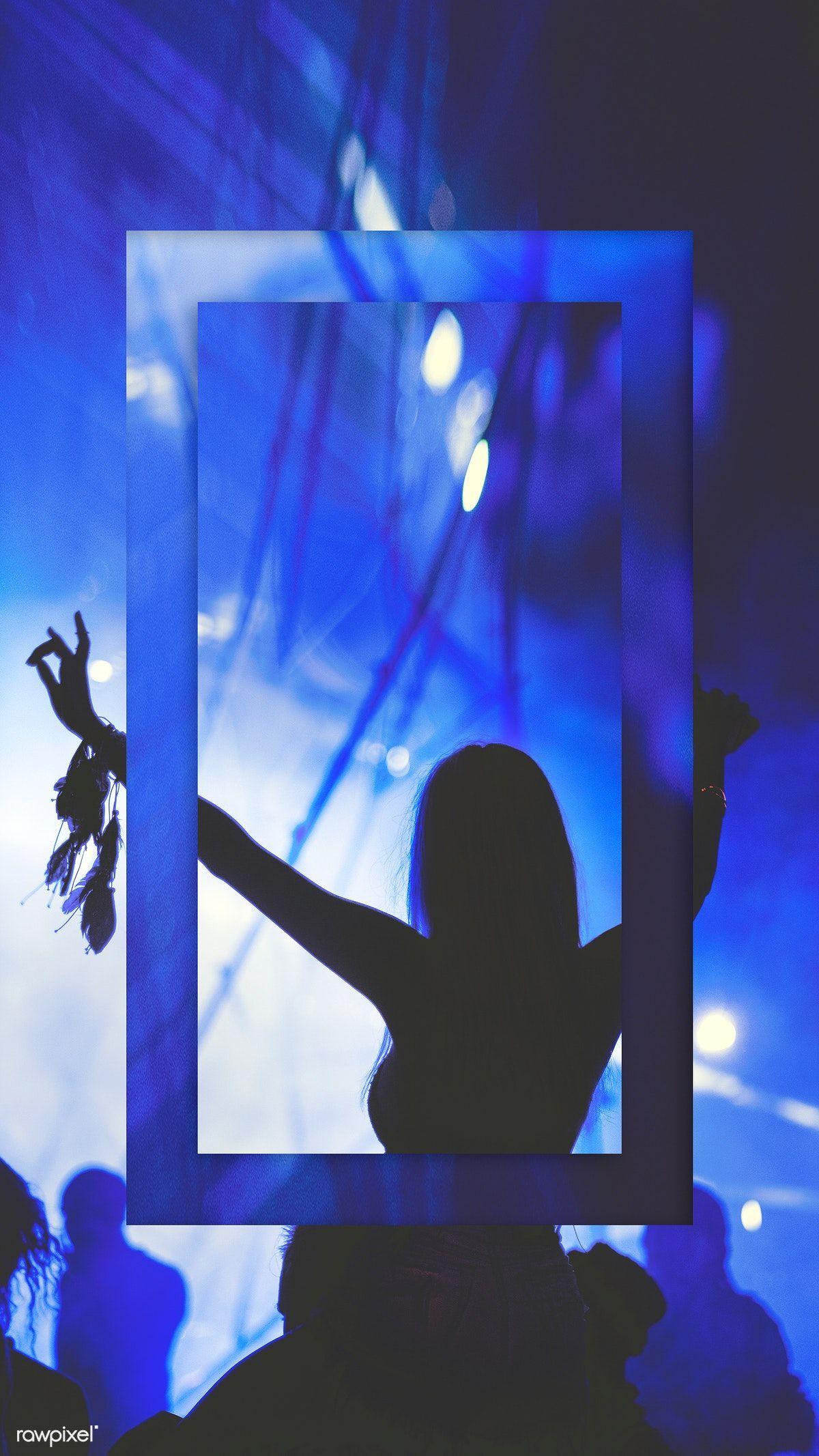 1200x2133 Download premium psd of Live concert mobile phone wallpaper