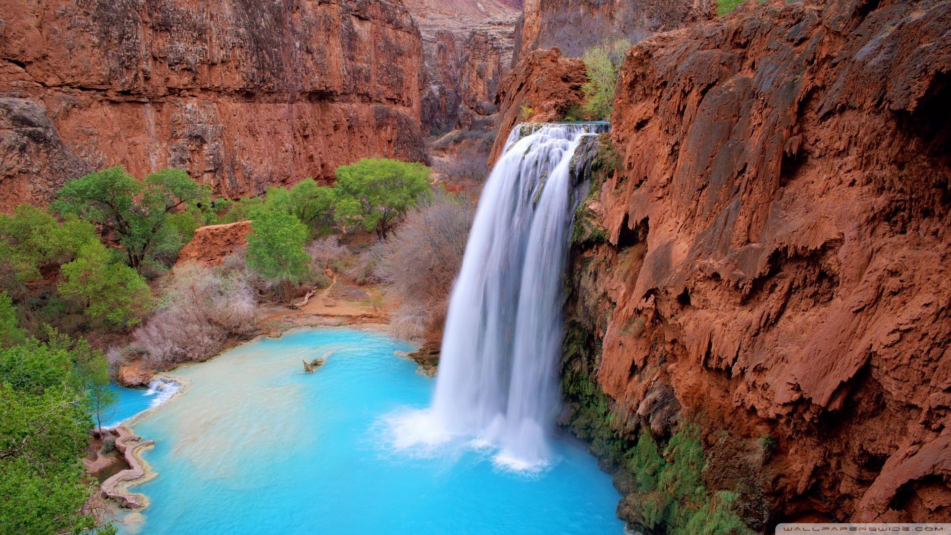 1920x1080 Havasu Falls Arizona Ultra HD Desktop Background Wallpaper for 4K