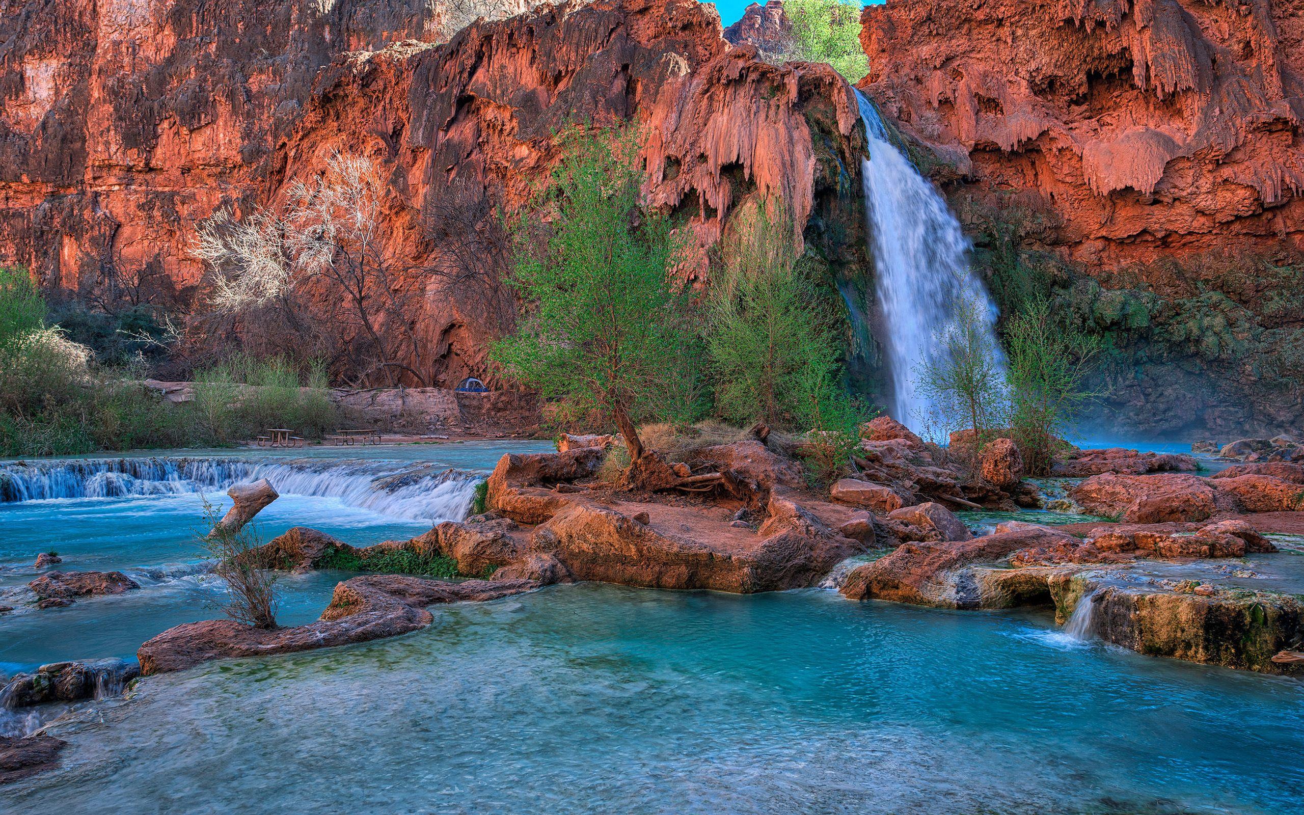 2560x1600 Havasu Falls HD Wallpaper