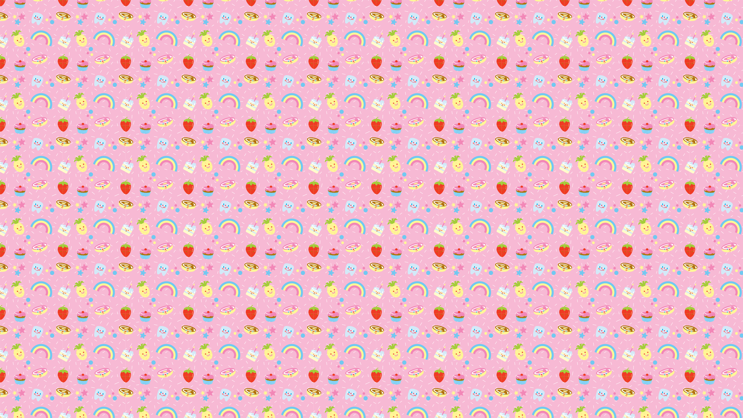 2560x1440 Cute Sweets Desktop Wallpaper