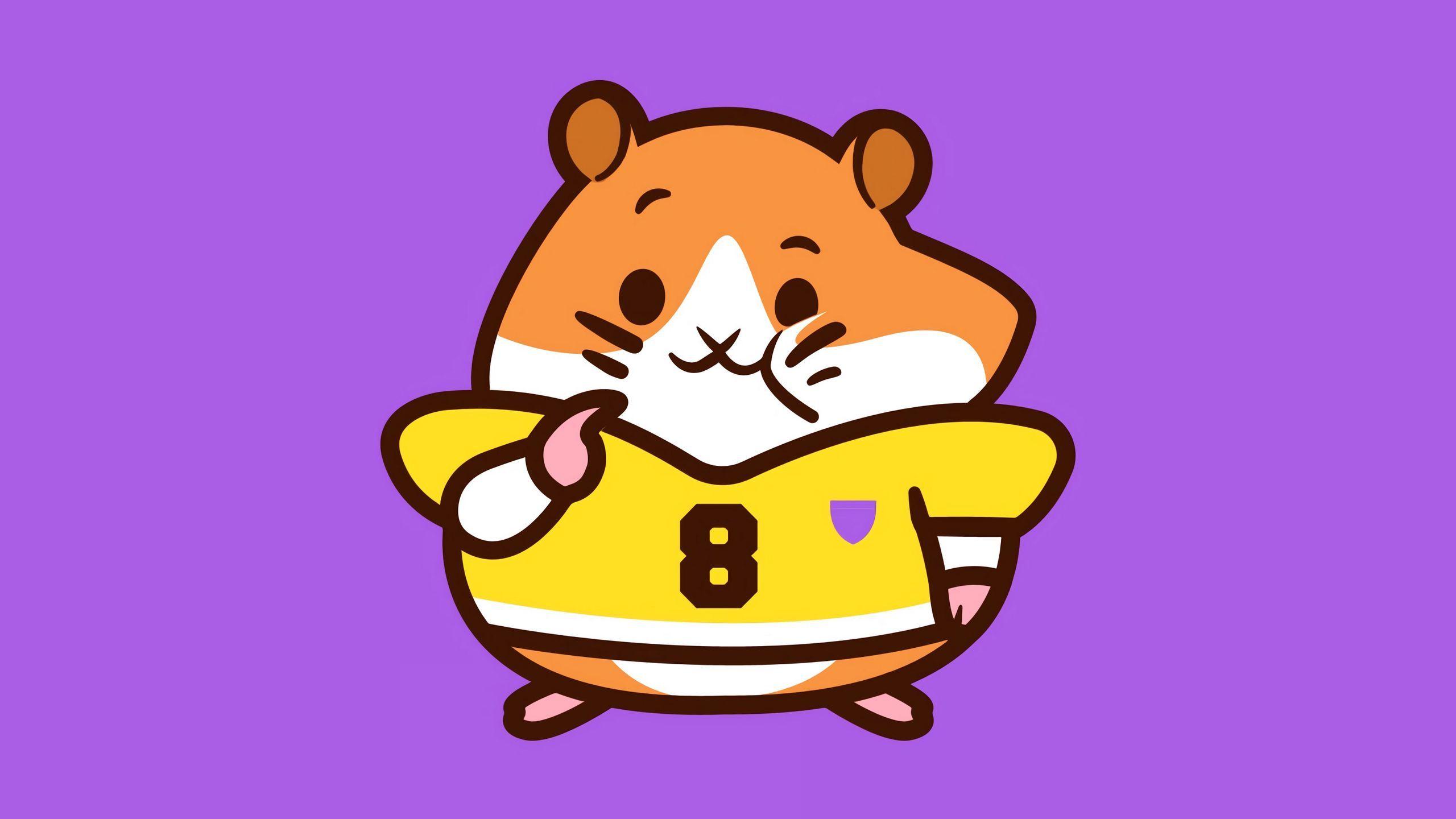2560x1440 Download wallpaper 2560x1440 hamster, cute, funny widescreen 16:9