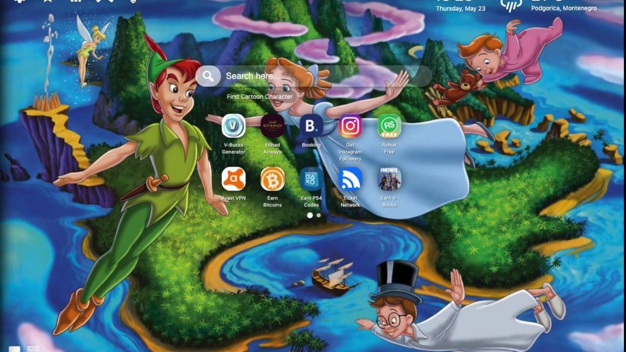 1280x720 Peter Pan Wallpaper & Disney Peter Pan Movie