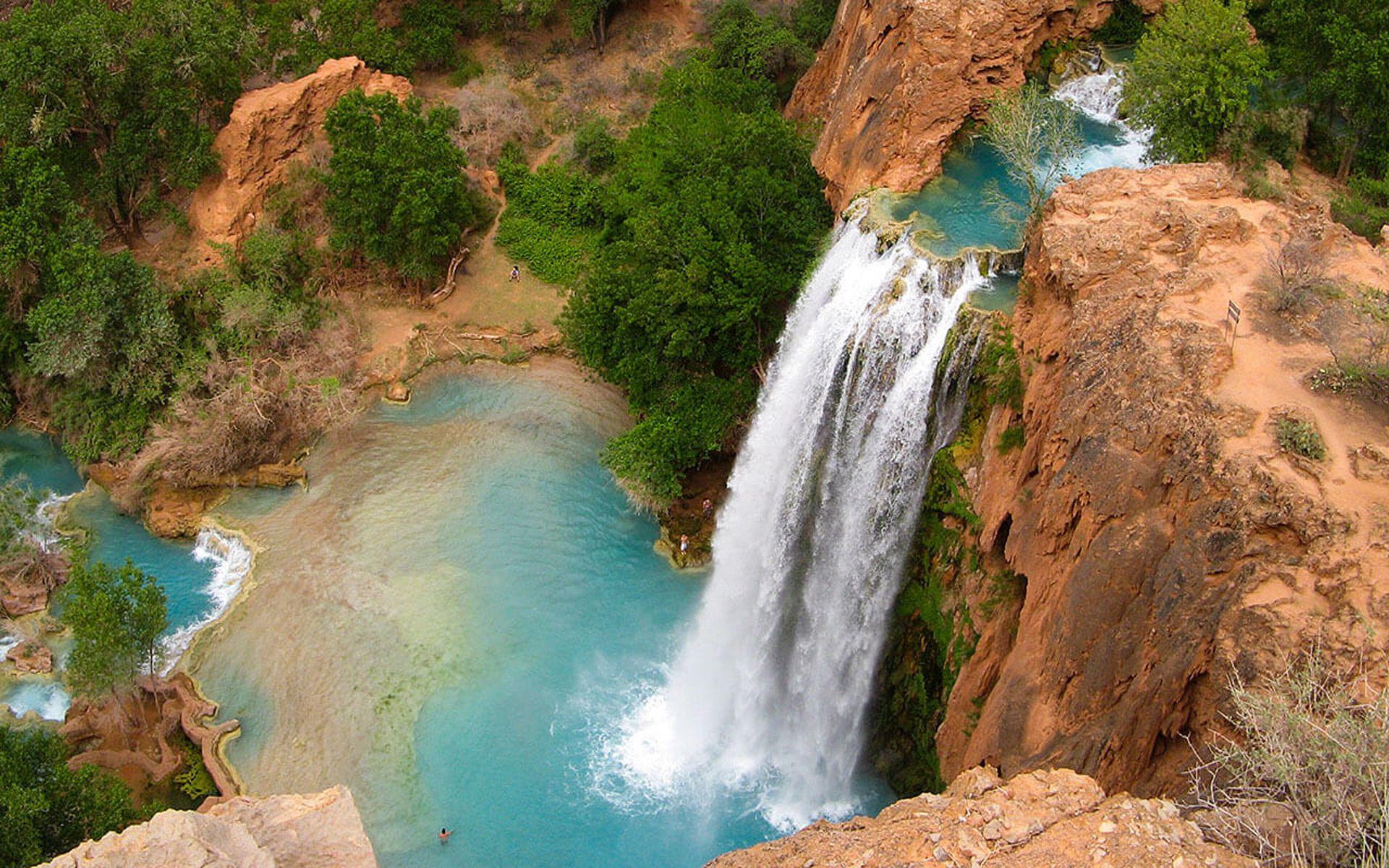 1920x1200 Havasu Falls Wallpaper. Havasu Falls