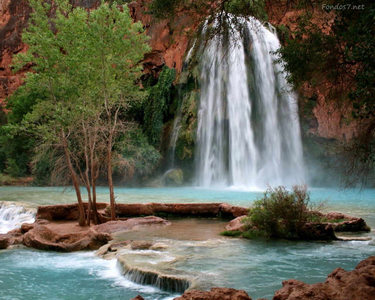 1280x1024 Havasu Falls Wallpaper