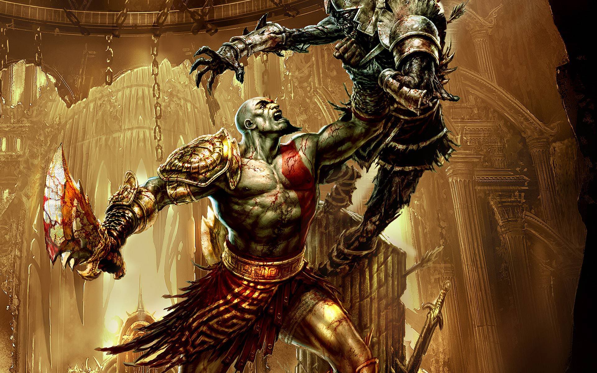 1920x1200 God Of War Wallpaper