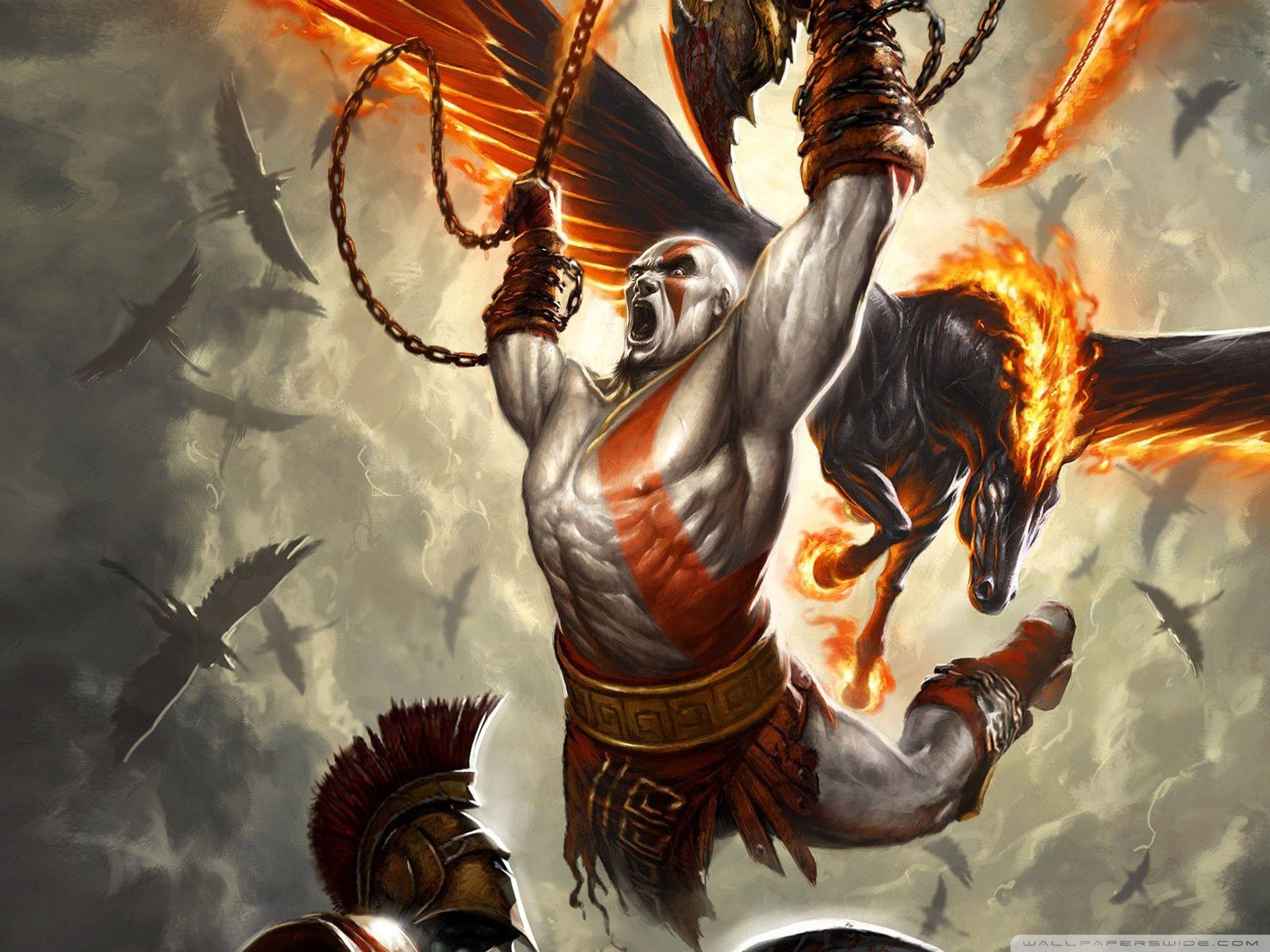 1600x1200 God Of War, Game Battle 7 Ultra HD Desktop Background Wallpaper