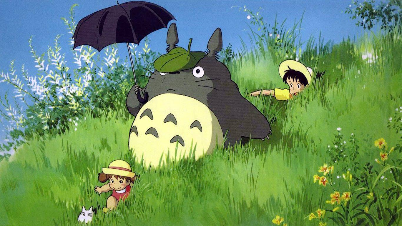 Totoro Desktop Wallpapers Top Free Totoro Desktop Backgrounds Wallpaperaccess