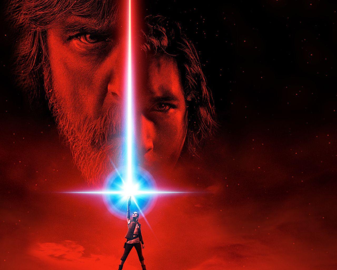 1280x1024 Star Wars The Last Jedi Movie Poster 1280x1024