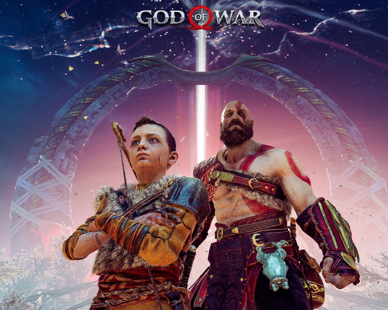 1280x1024 God Of War 4 Fanart 4k 1280x1024 Resolution HD 4k
