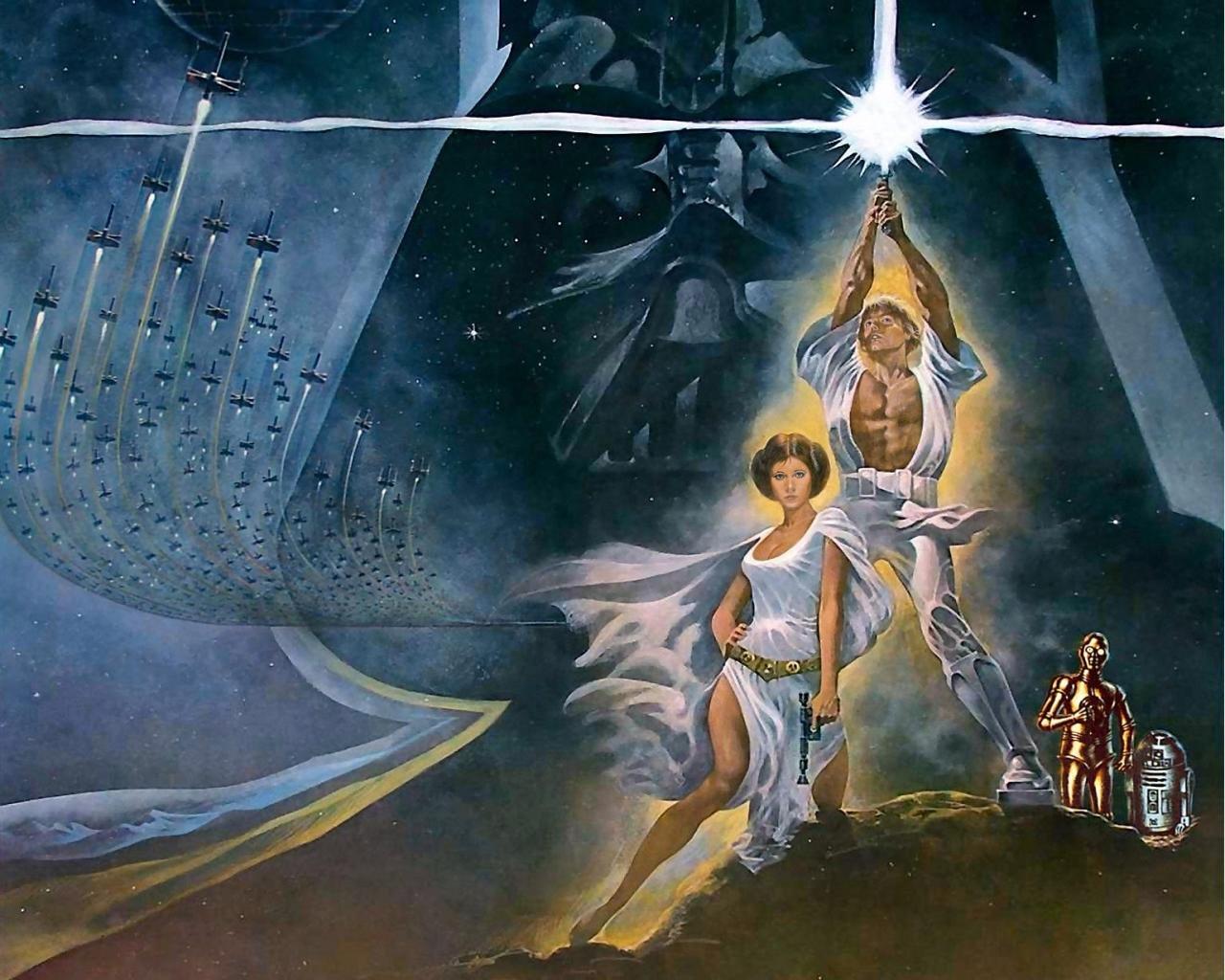 1280x1024 Star Wars Episode 4 (IV): A New Hope wallpaper 1280x1024 desktop