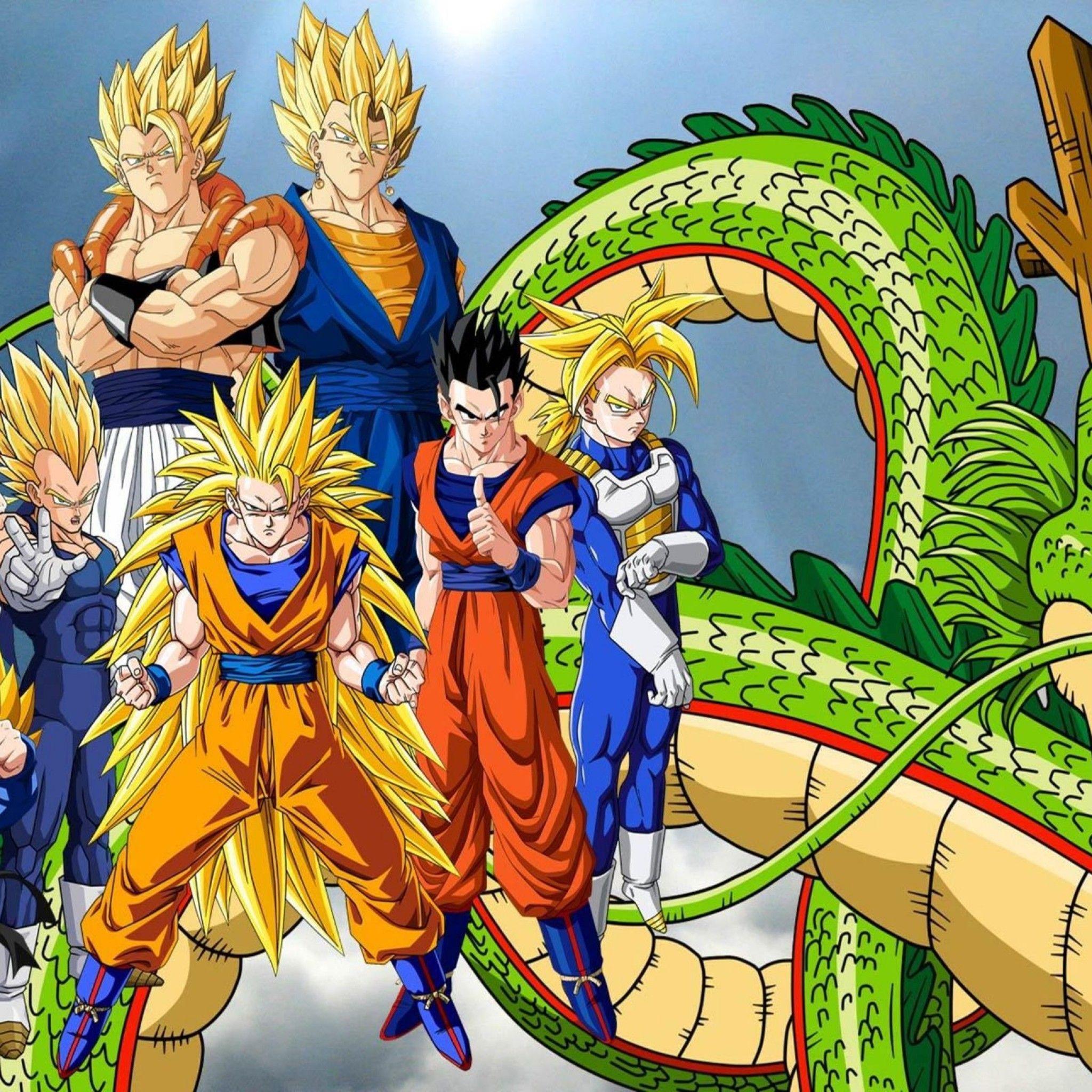 2048x2048 Free download Dragon Ball Z iPad Wallpaper iPad Air Wallpaper