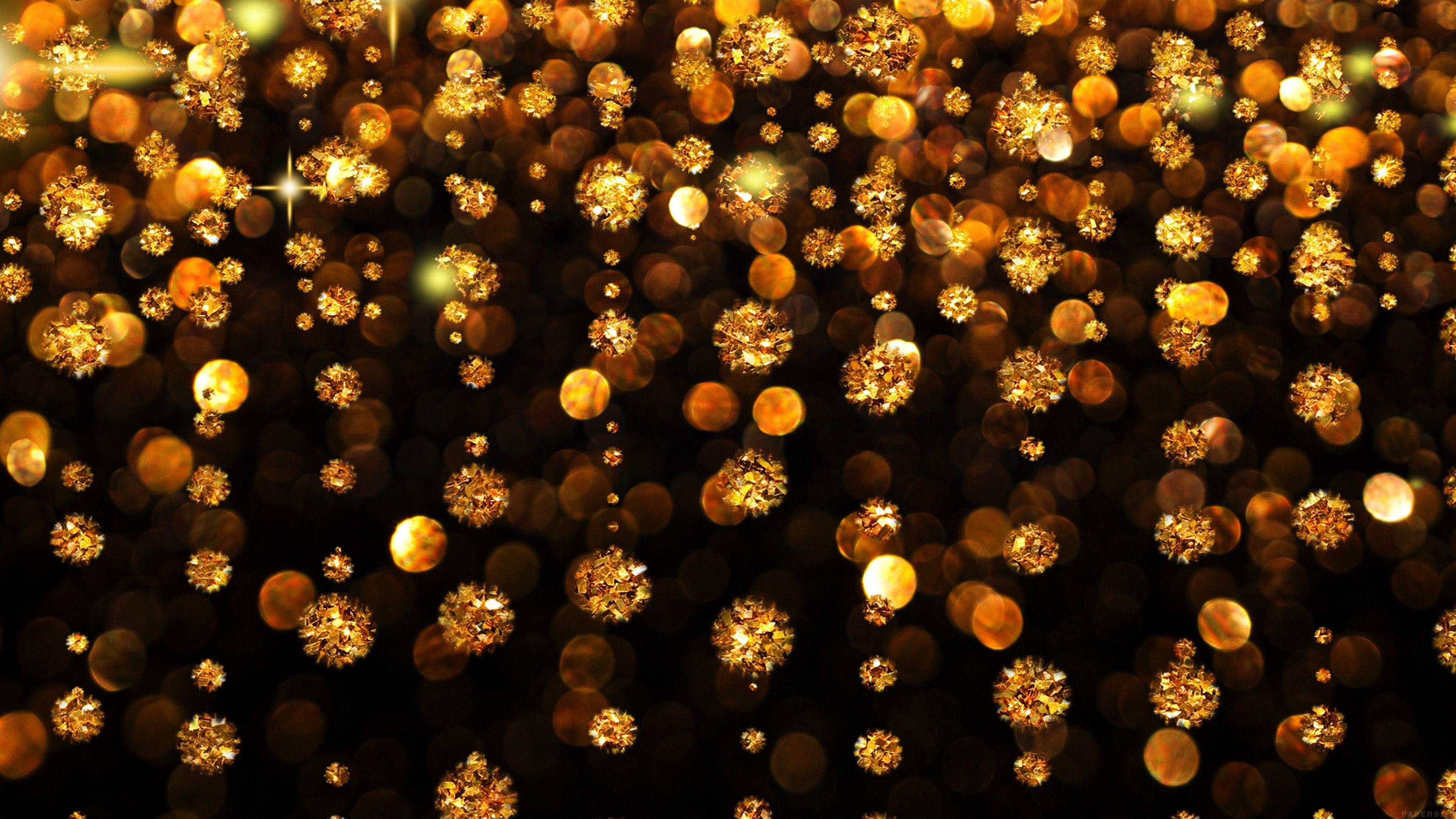 3840x2160 Diamond Yellow Gold Pattern