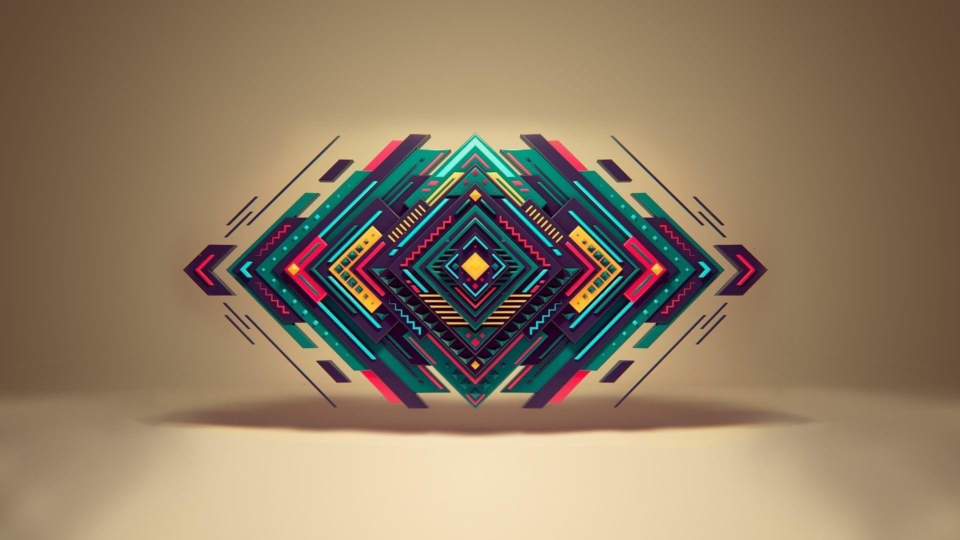 1920x1080 Diamond Shape Wallpaper