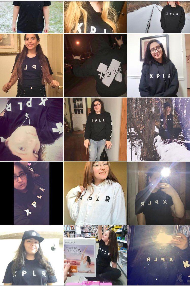 749x1123 Sam and Colby. a few people have XPLR merch. do
