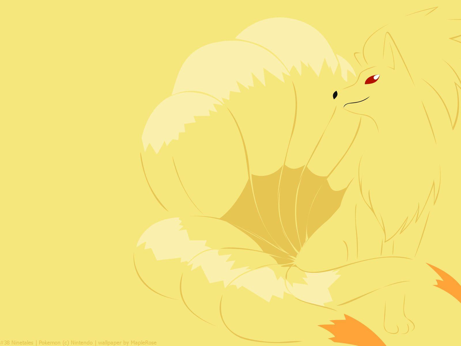 1600x1200 Ninetales. PokéWalls