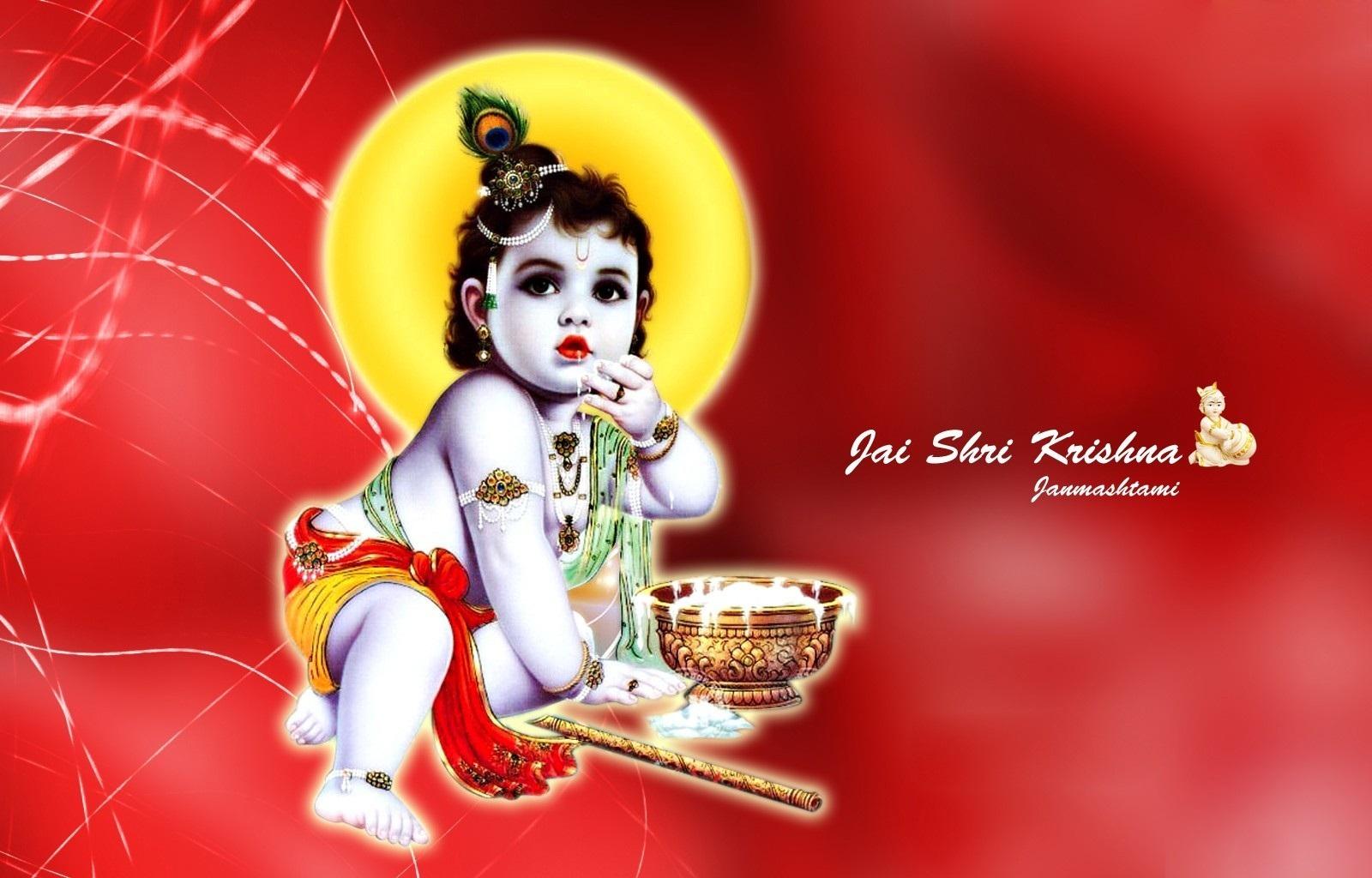 1600x1024 Happy Krishna Janmashtami Image, Picture, Wallpaper, WhatsApp