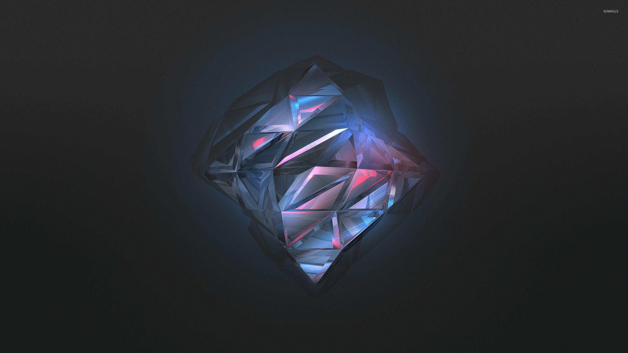 2560x1440 Blue diamond wallpaper wallpaper