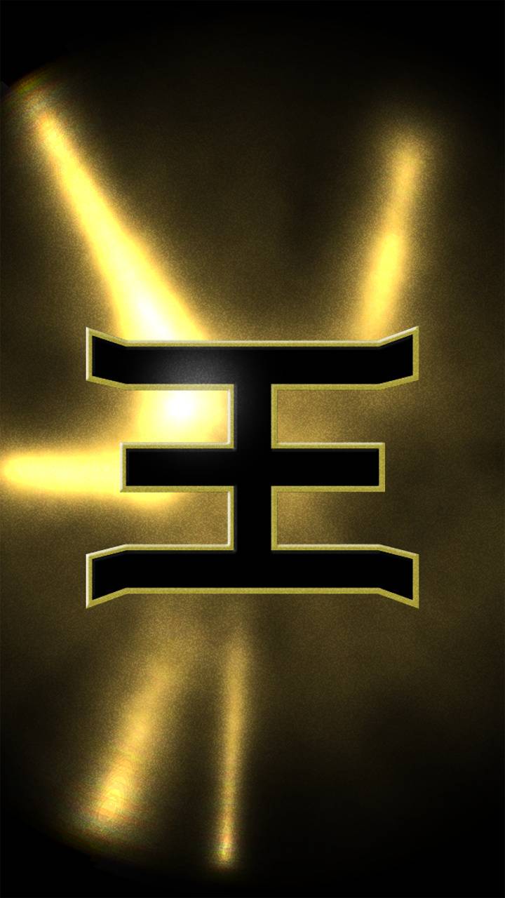 720x1280 Gold Zeo Ranger Logo wallpaper