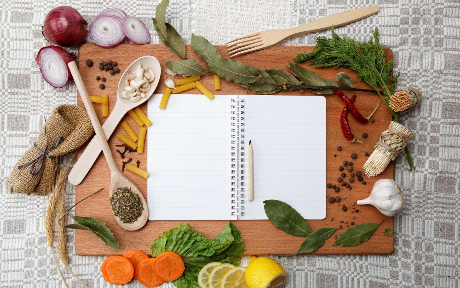 1920x1200 Recipe Book wallpaper. Recipe Book