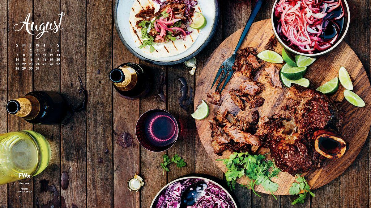 1200x675 Take Your Meal Outdoors with FWx's August Wallpaper. Food & Wine