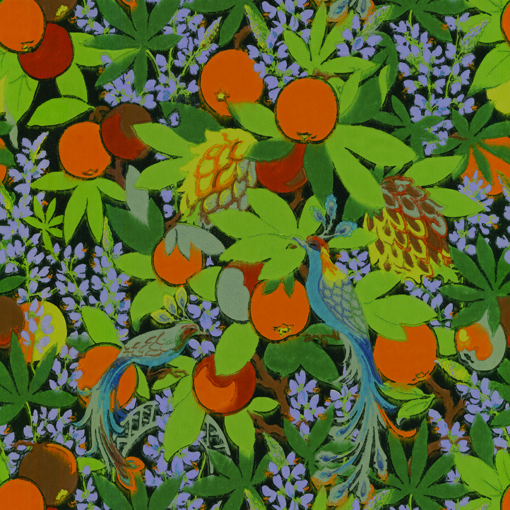 1000x1000 Bradbury Vintage Wallpaper 112. Vintage Floral