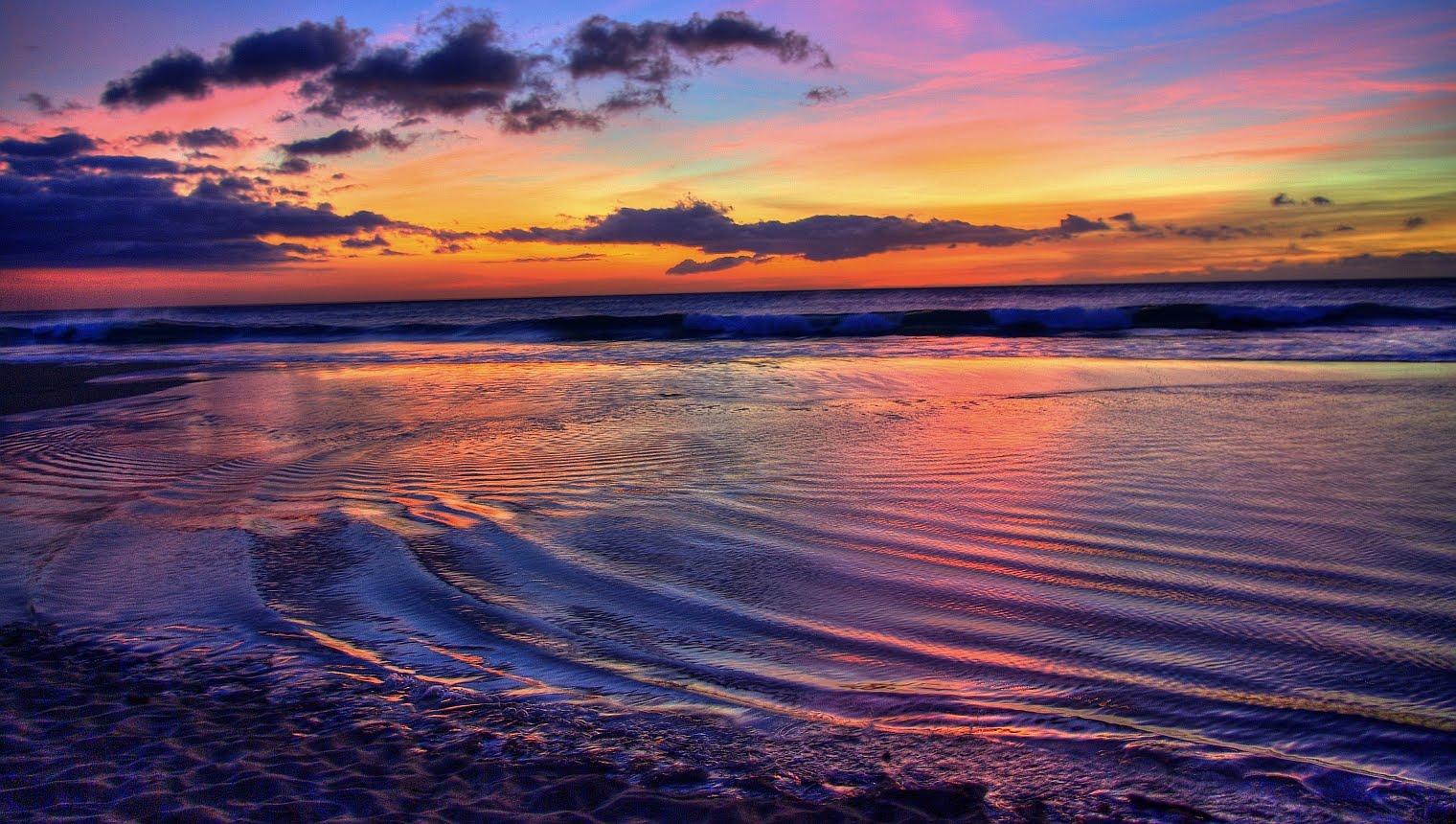 1520x860 Free download Daniel Herr Hawaiian Sunset Wallpaper [1520x860]