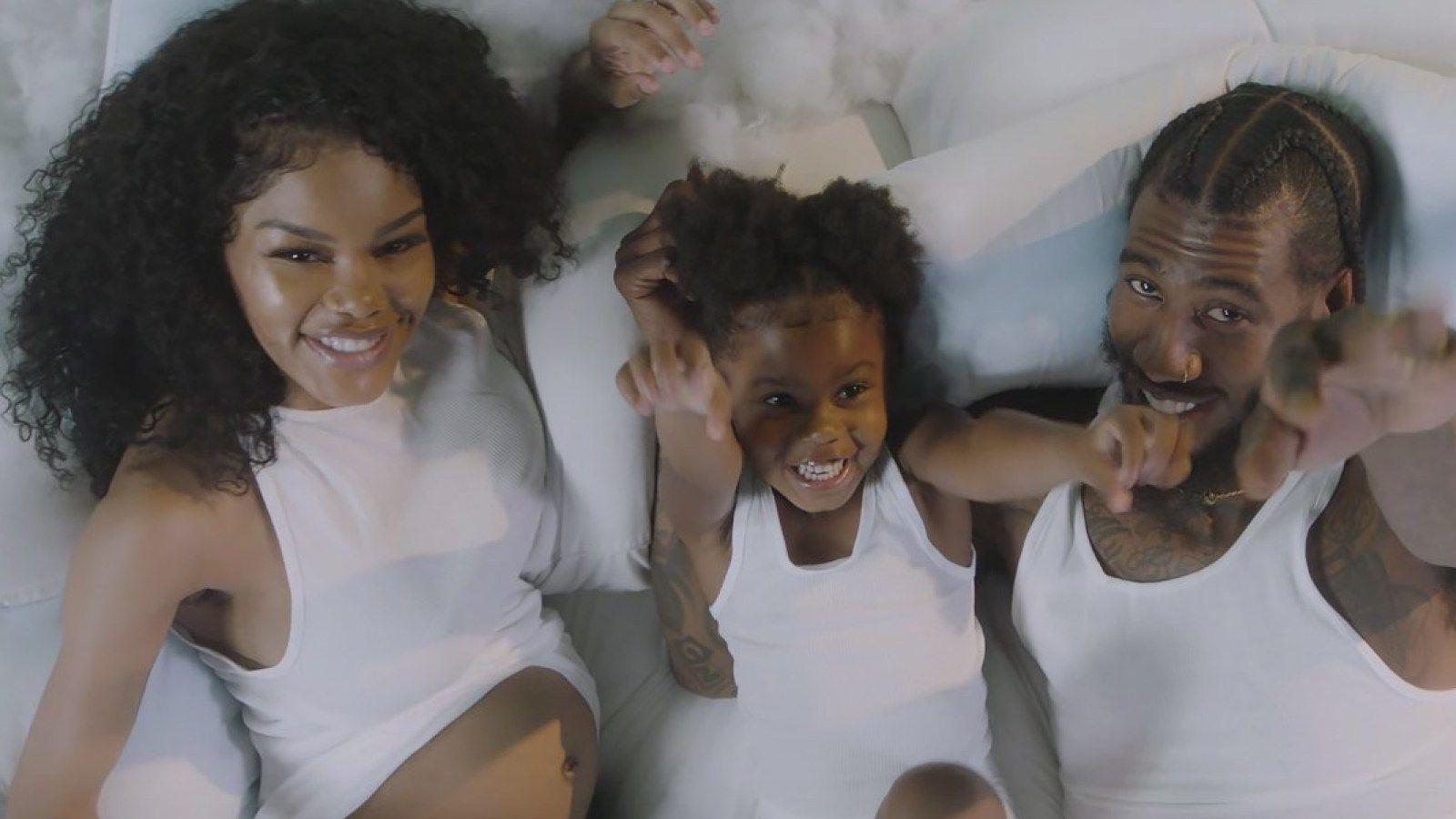 1600x900 Teyana Taylor Pregnant With 2nd Child, Shows Baby Bump in Music Video