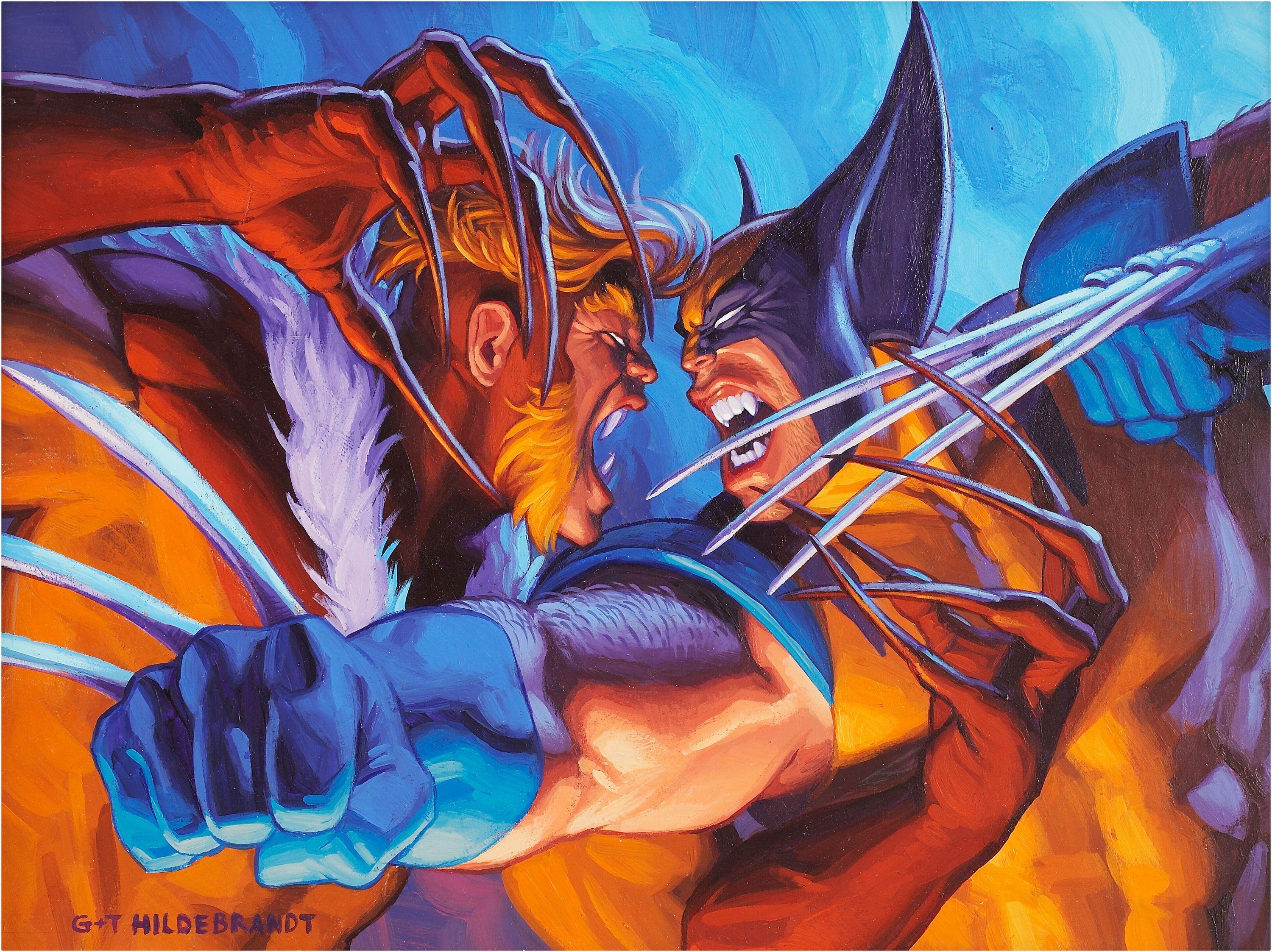 3000x2246 Sabretooth and Wolverine. Wolverine, Man wallpaper, X men