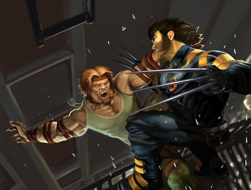 1024x774 Wolverine Vs. Sabretooth wallpaper, Comics, HQ Wolverine Vs