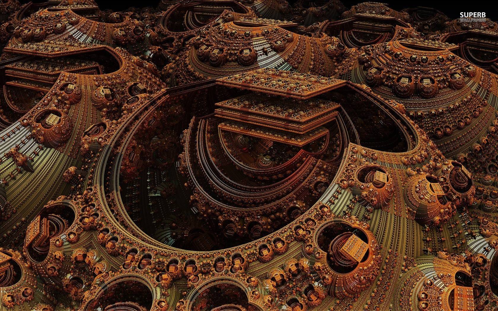 1680x1050 Fractal Wallpaper