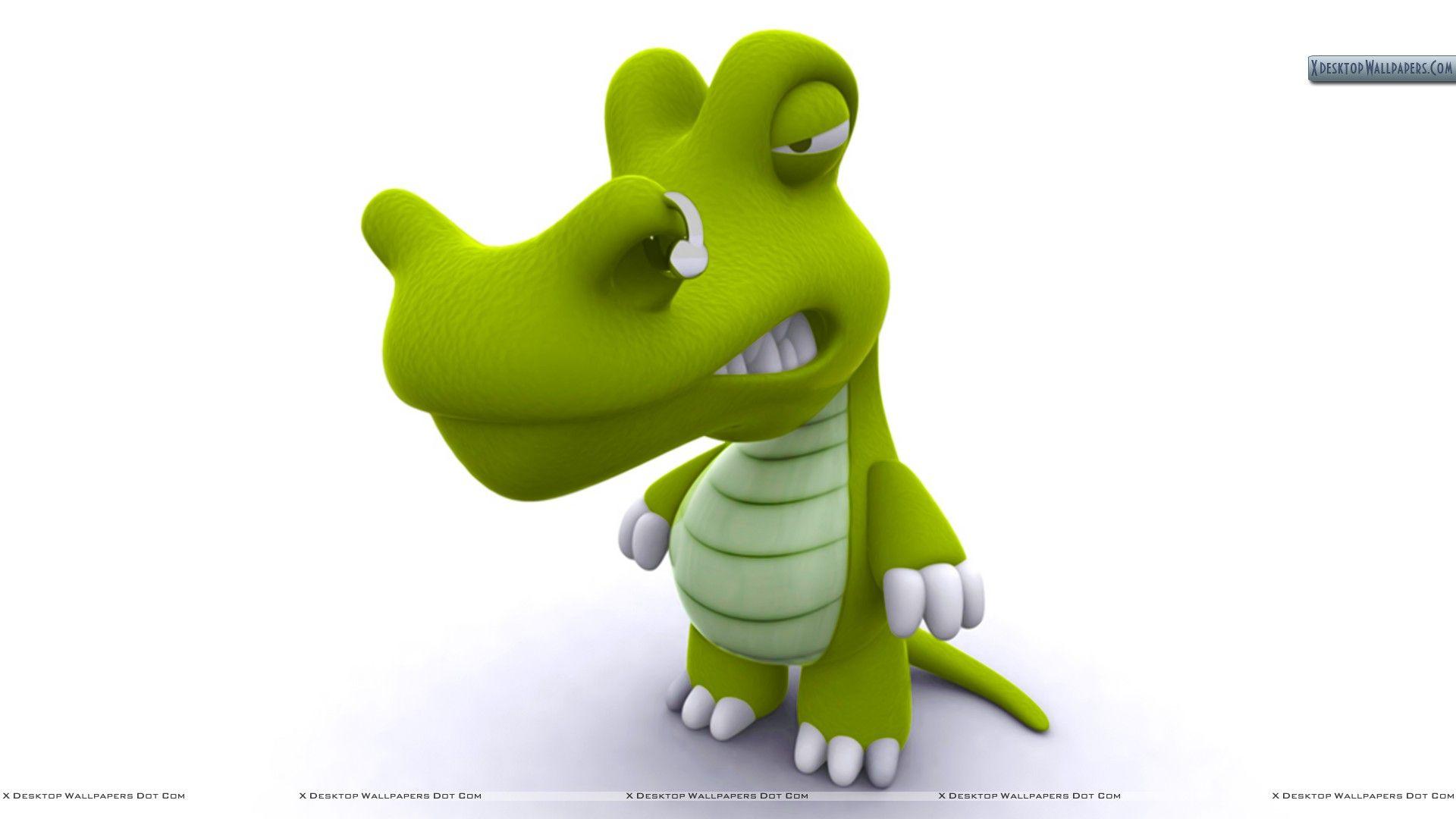 1920x1080 3D character of Dinasore Wallpaper