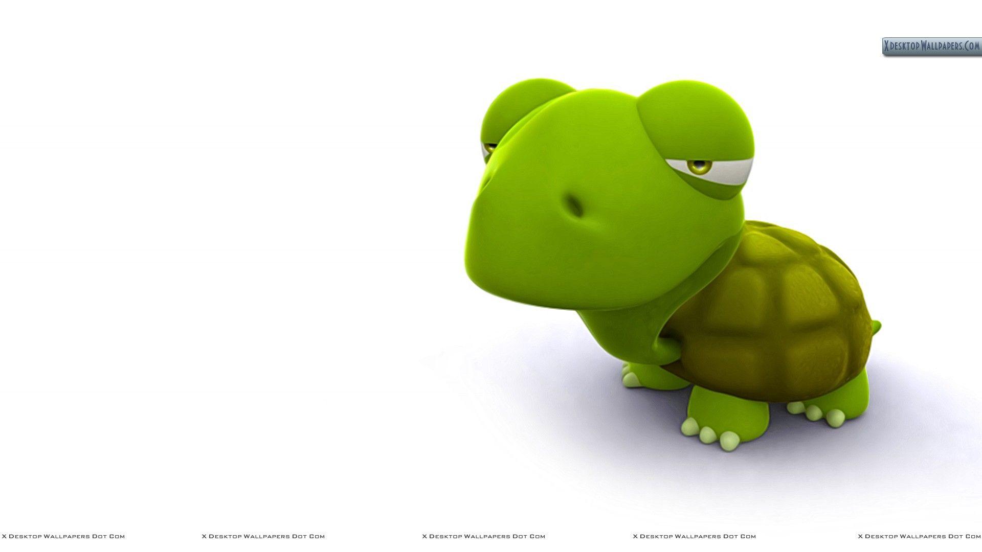 1920x1080 A 3D Tortoise character Wallpaper