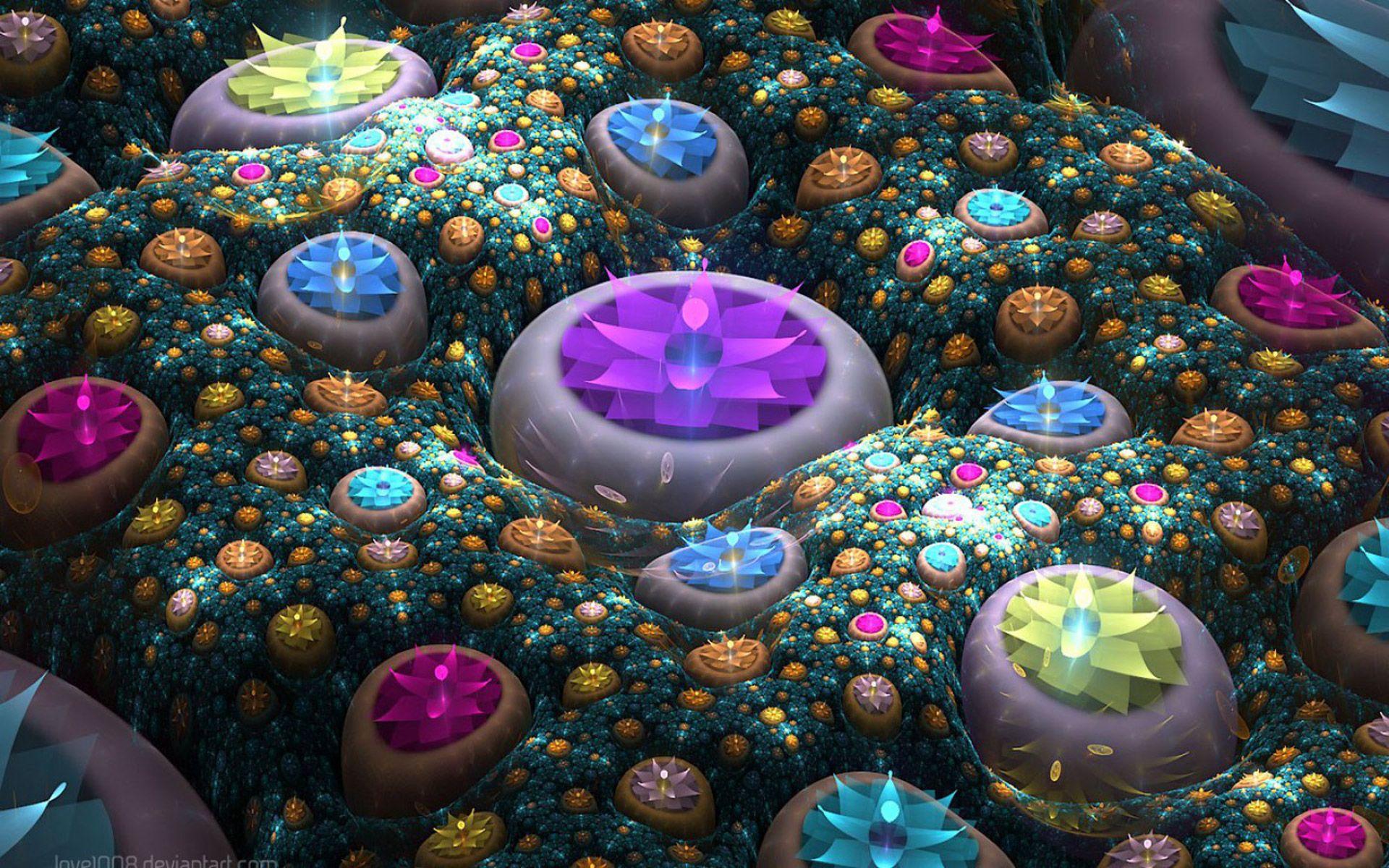 1920x1200 Full HD 3D Wallpaper Fractal