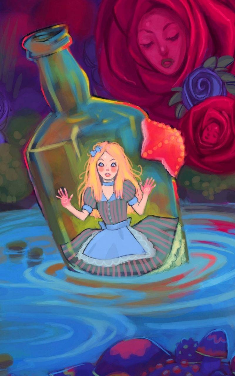 800x1280 Free download Alice In Wonderland iPhone Wallpaper [1080x1920]